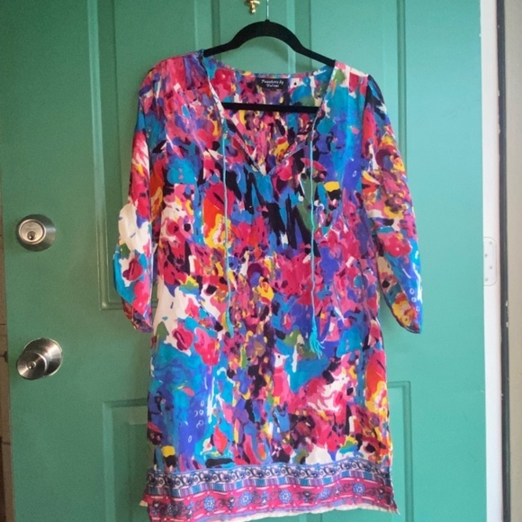 Feathers by Tolani size small beach dress or coverup - Picture 3 of 6